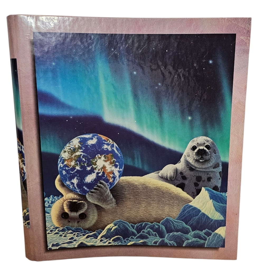VTG 1996 Stuart Hall Schimmel "The Light Of Home" Seals 3-Ring Curveback Binder